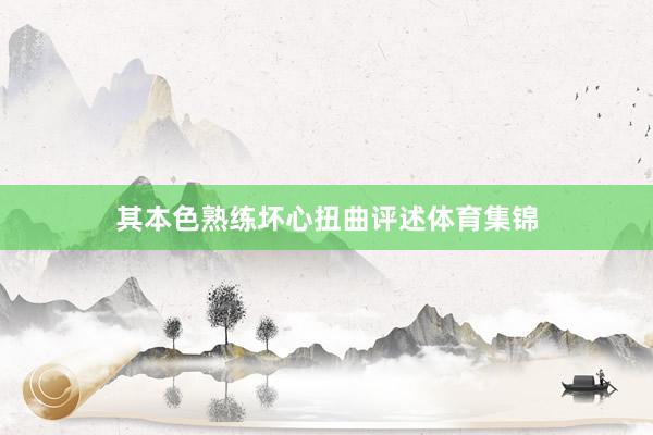 其本色熟练坏心扭曲评述体育集锦