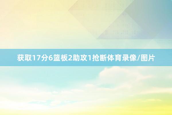 获取17分6篮板2助攻1抢断体育录像/图片