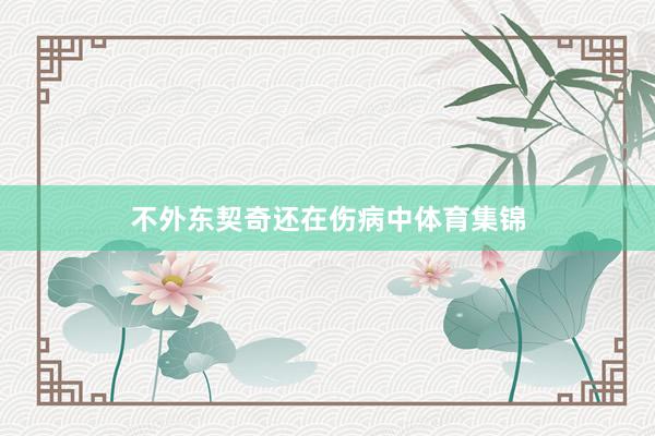 不外东契奇还在伤病中体育集锦