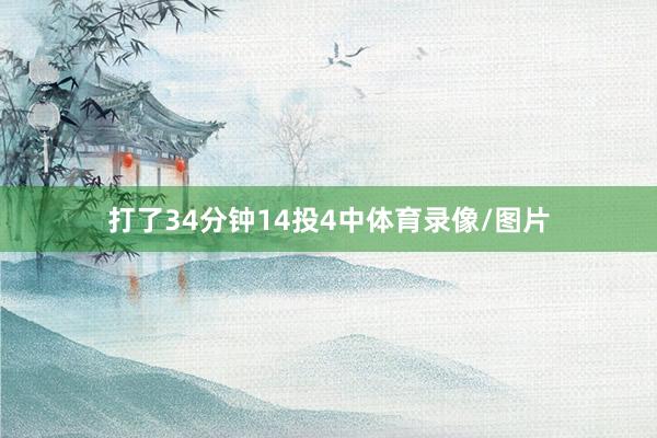 打了34分钟14投4中体育录像/图片