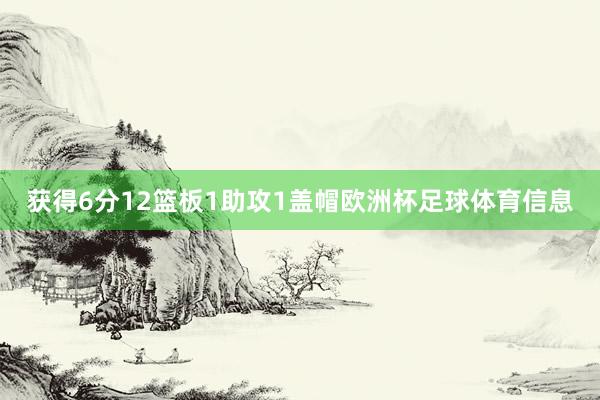 获得6分12篮板1助攻1盖帽欧洲杯足球体育信息