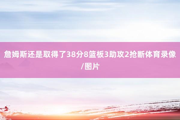 詹姆斯还是取得了38分8篮板3助攻2抢断体育录像/图片