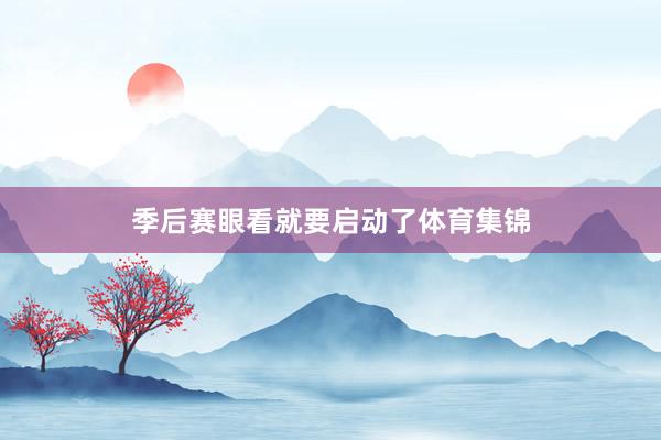 季后赛眼看就要启动了体育集锦