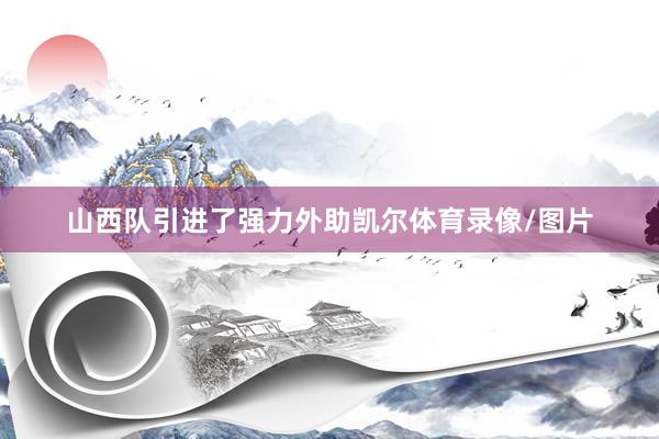 山西队引进了强力外助凯尔体育录像/图片