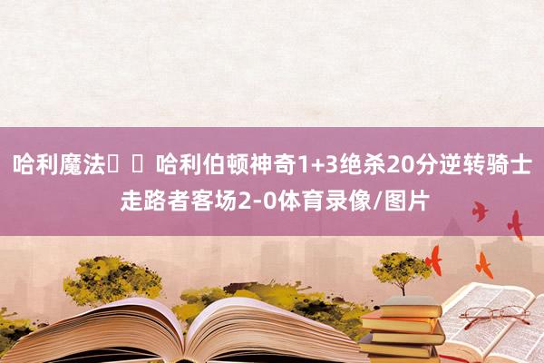 哈利魔法☪️哈利伯顿神奇1+3绝杀20分逆转骑士 走路者客场2-0体育录像/图片