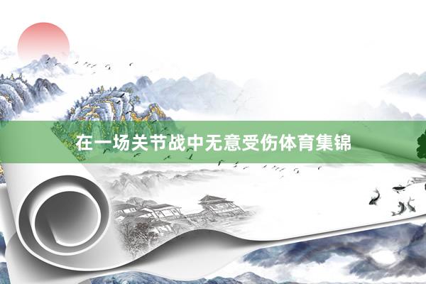 在一场关节战中无意受伤体育集锦