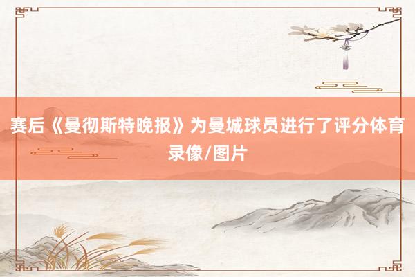 赛后《曼彻斯特晚报》为曼城球员进行了评分体育录像/图片