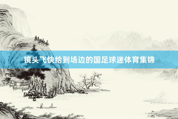 镜头飞快给到场边的国足球迷体育集锦