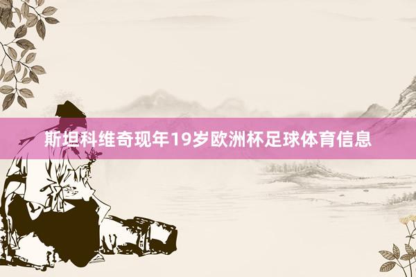 斯坦科维奇现年19岁欧洲杯足球体育信息